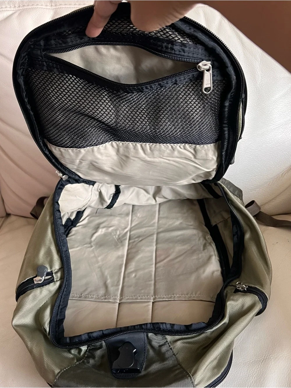 REI Olive Backpack - Compact Daypack